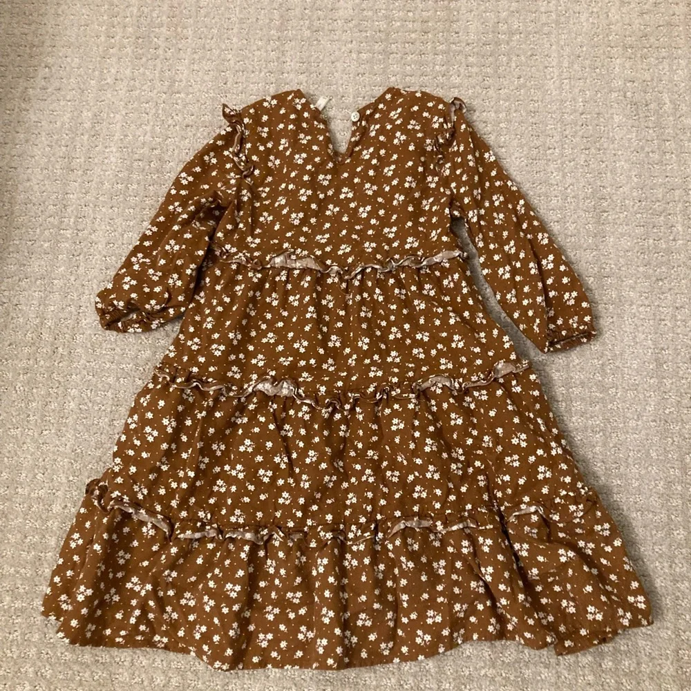 Rylee + Cru Floral Girls Dress 4-5 - Picture 3 of 3